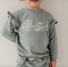 Nature Girl Ruffle Sweatshirt