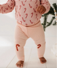 Candy Cane Patch Ribbed Leggings