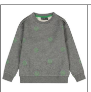 Bach Green Smiley Sweatshirt