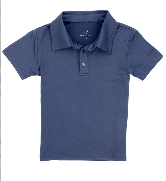Dusk Blue Ravine Polo