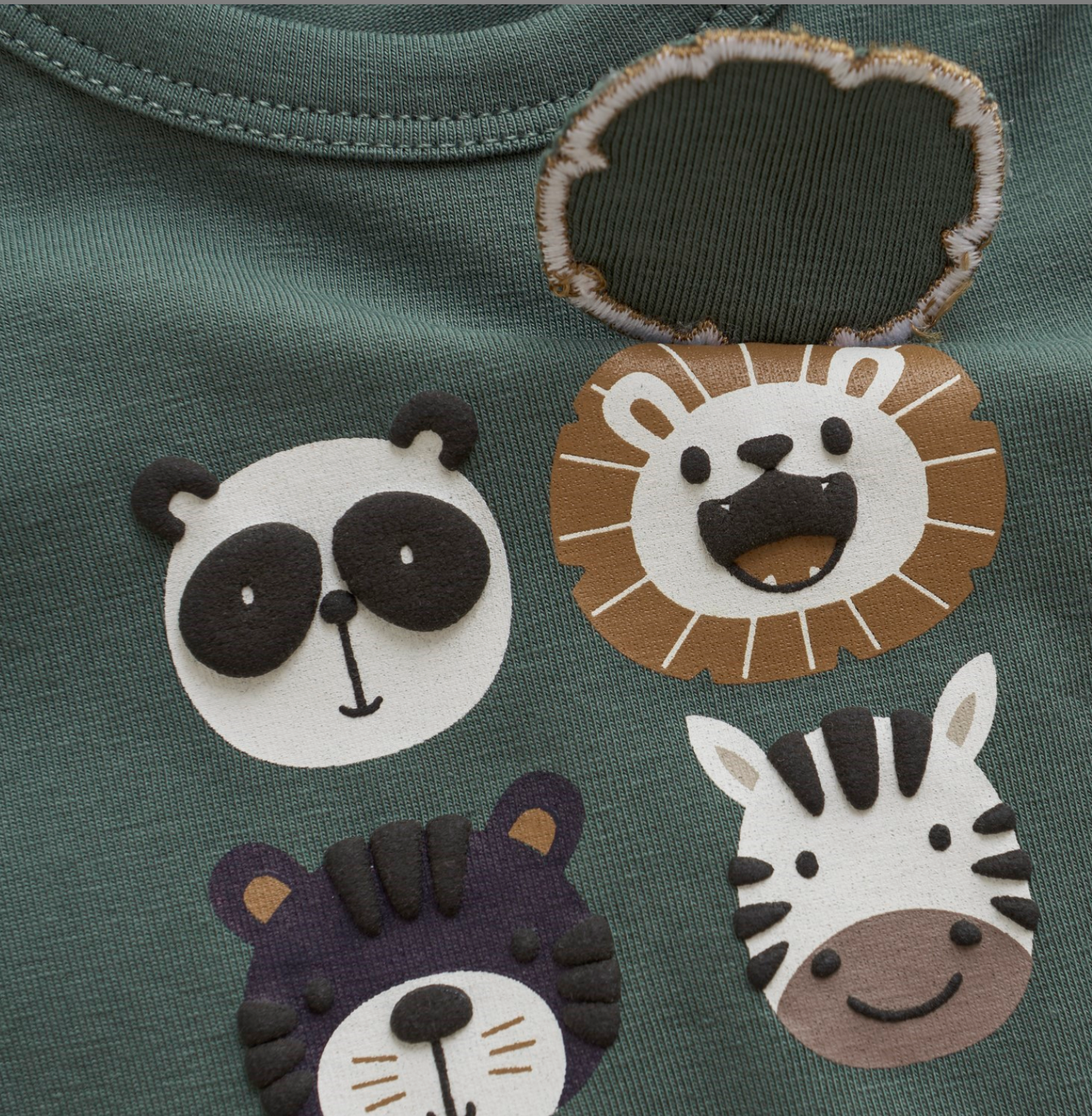 Dark Forest Animal Heads Bodysuit