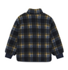 Navy Plaid Fleece