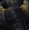 Navy Plaid Fleece
