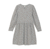 Steel Blue Floral Dress