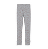 Grey Floral Leggings