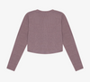 Lavender Mist Curve Crop Top