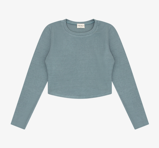 Blue Moon Curve Crop Top