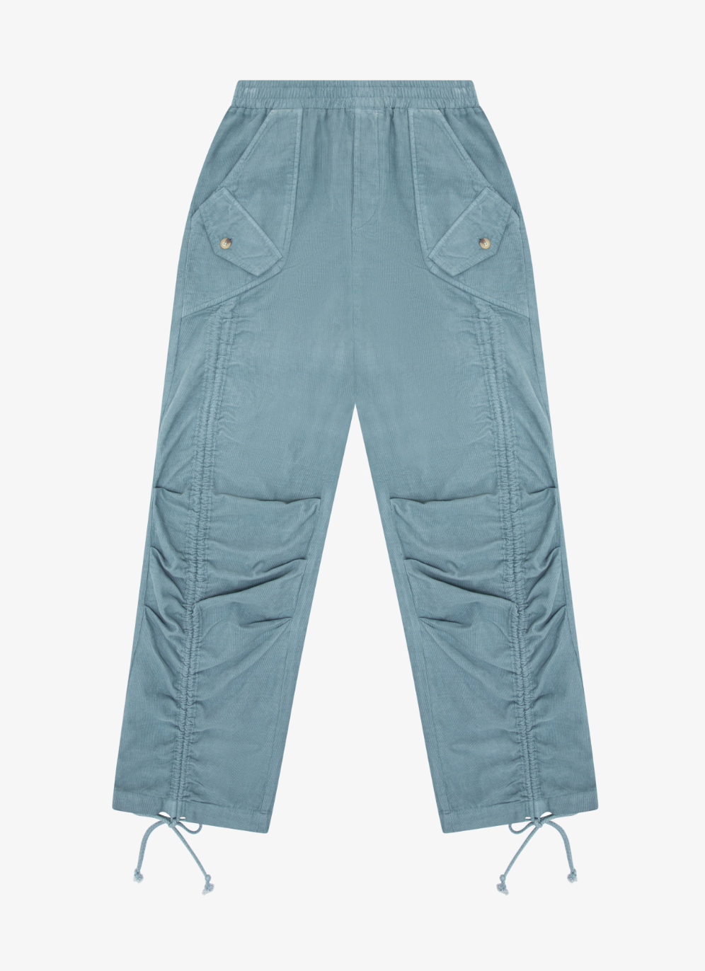 Blue Moon Corduroy Ruched Pants