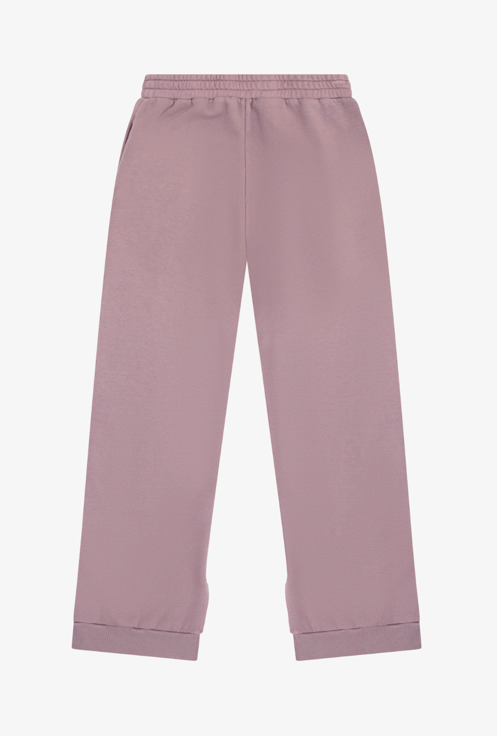 Lavender Mist Fleece Split Hem Pants