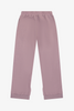 Lavender Mist Fleece Split Hem Pants