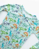 Landon Dino Zip Footie