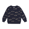 Navy Sports Cars Sweatshirt