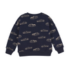Navy Sports Cars Sweatshirt