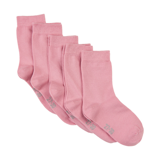 Rose Ankle Socks 5 Pack