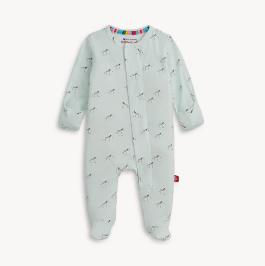 Teal Savannah Footie