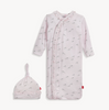 Pink Savannah Gown & Hat Set