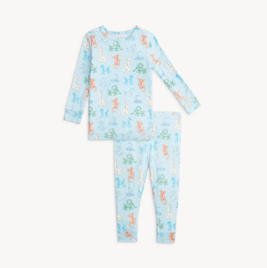 Blue Party Animals Glow Pajamas