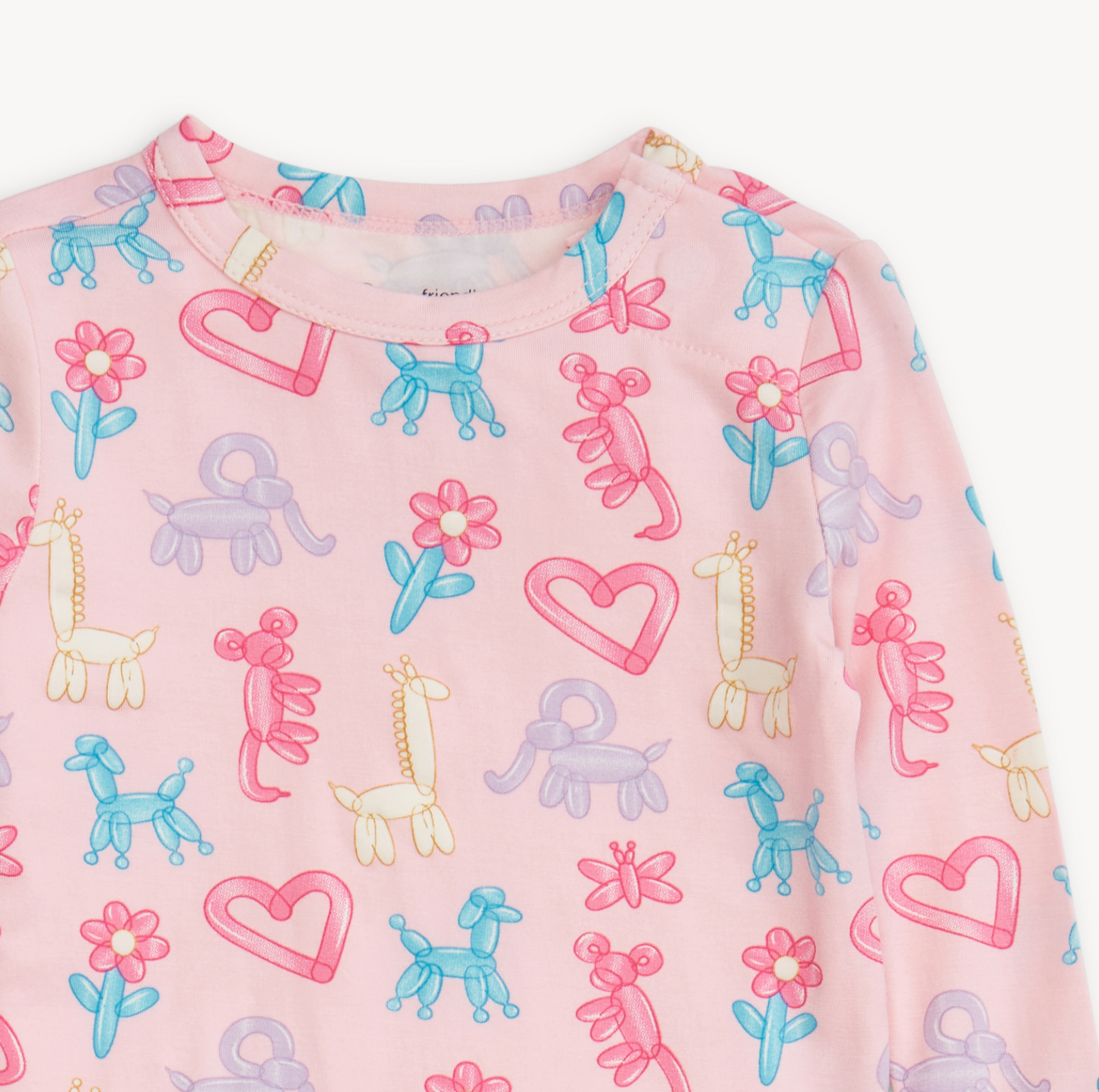 Pink Party Animals Glow in the Dark Pajamas
