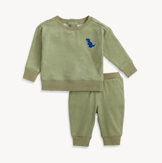 Moss Fleece Dino Magnetic Set