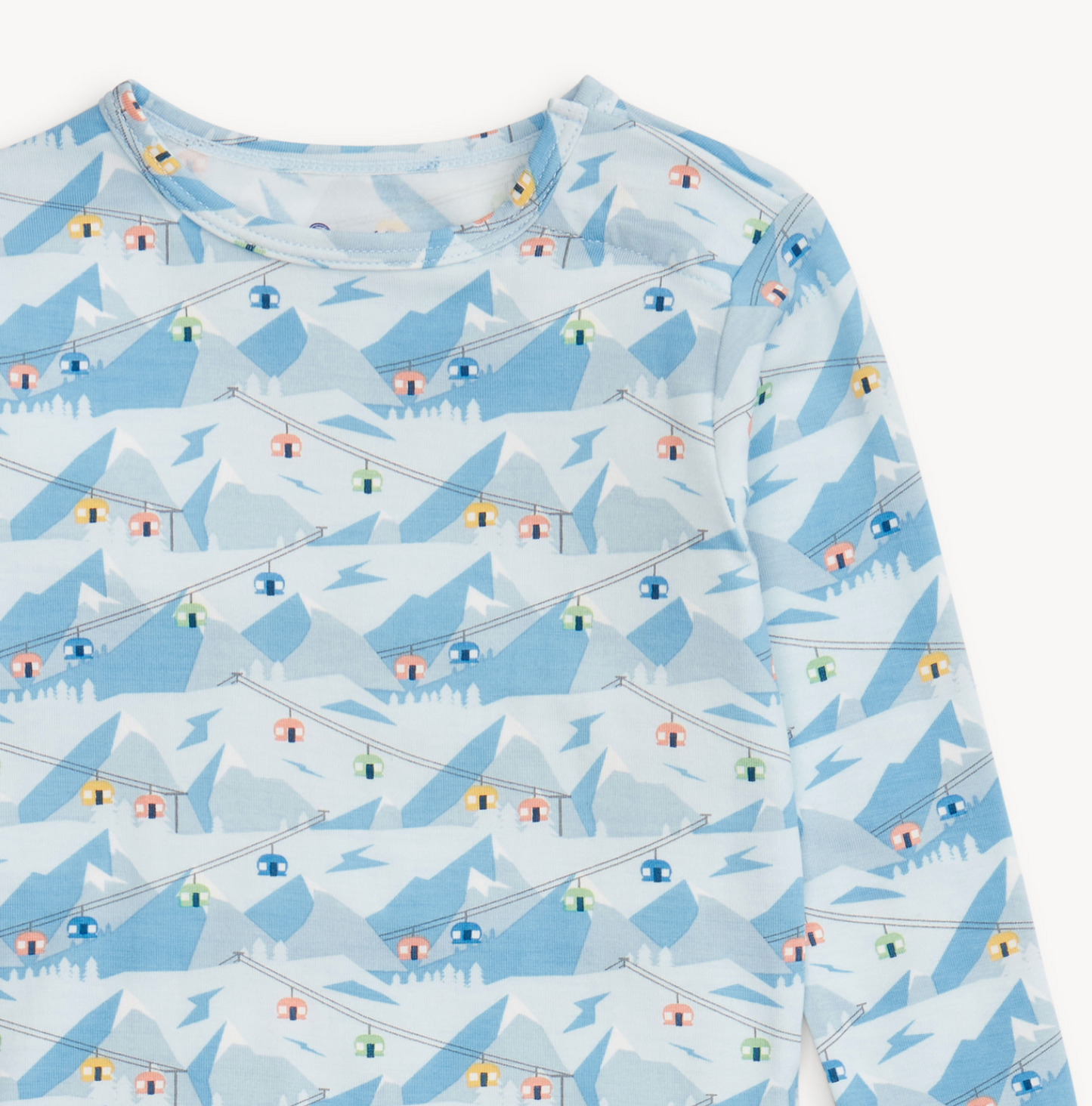 Blue Apres Chic Pajama Set