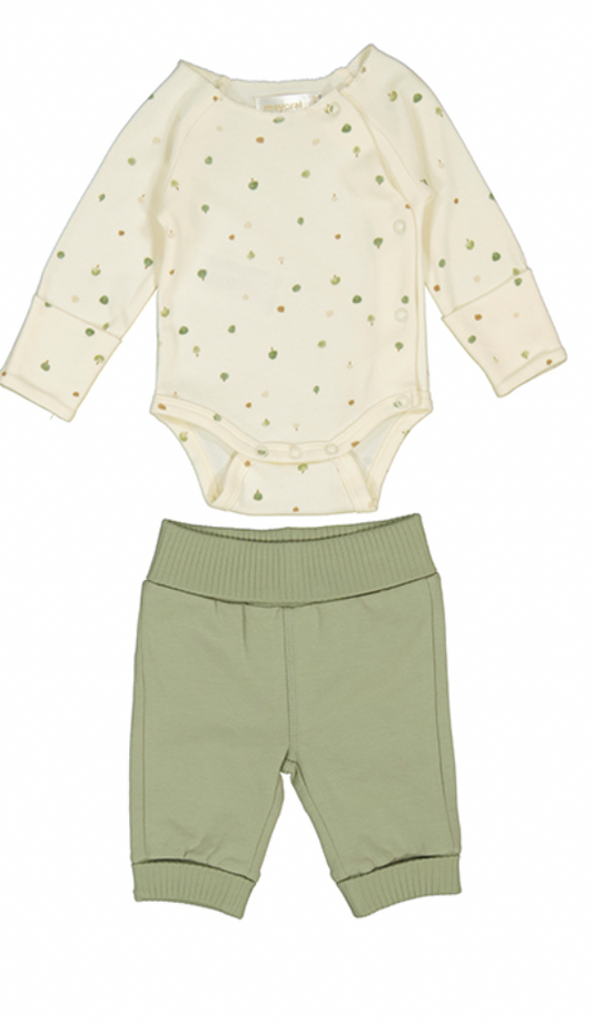 Cream Trees Onesie Set