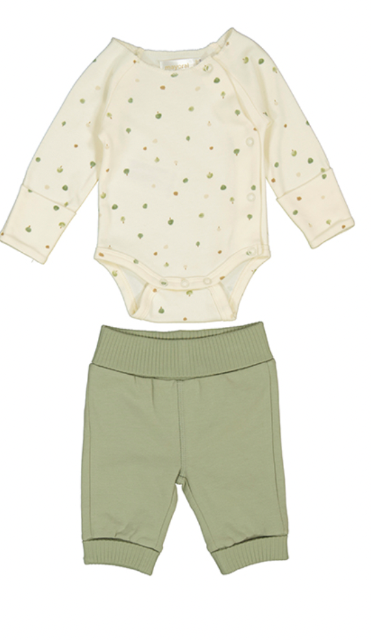 Cream Trees Onesie Set