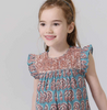 Blue Paisley Fiona Dress