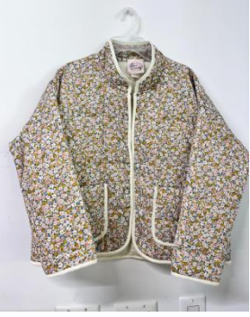 Yellow Floral Jacket