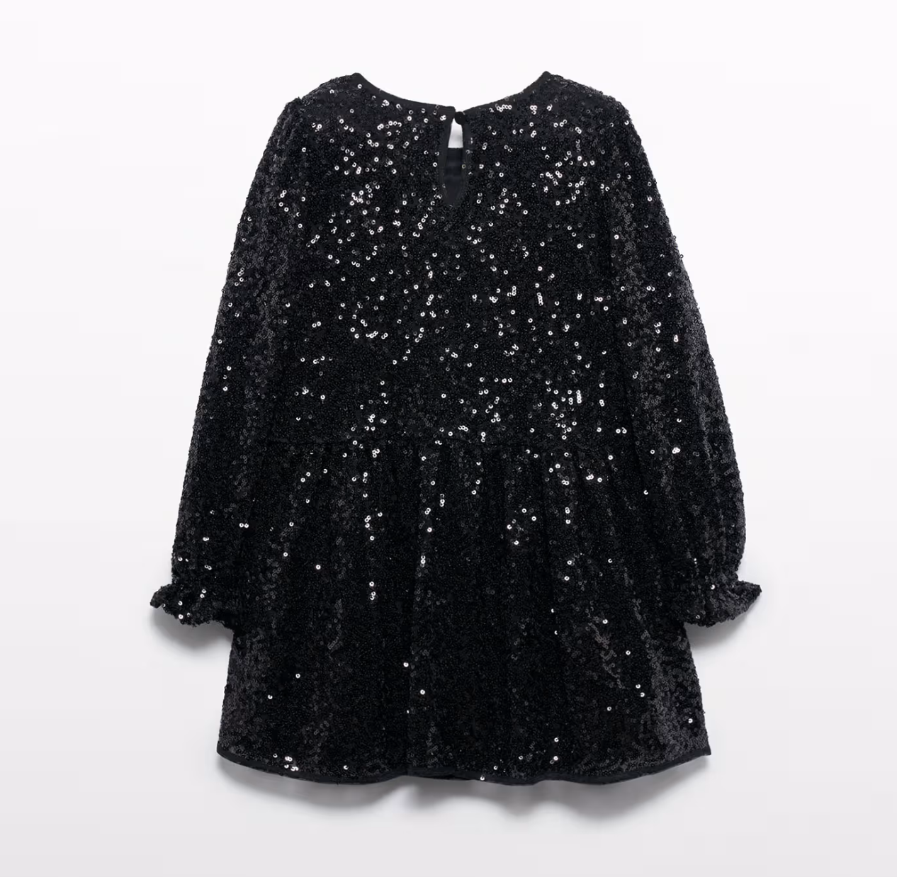 Black Sequin Dress