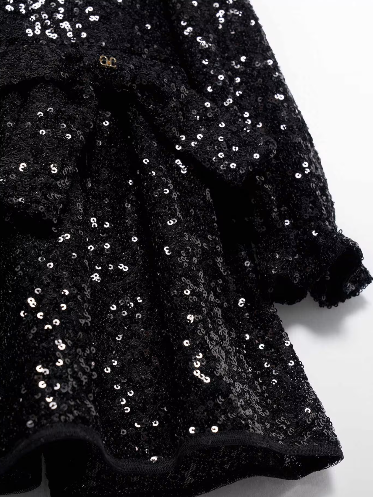 Black Sequin Dress