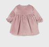 Petal Pink Velour Dress