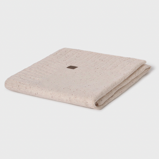 Tan Knit Blanket