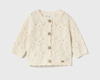 Off White Knit Cardigan