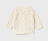 Off White Knit Cardigan
