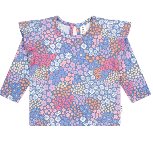 Floral top for baby girl