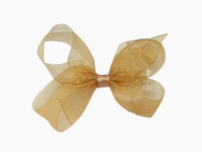 Gold Organdy Bow