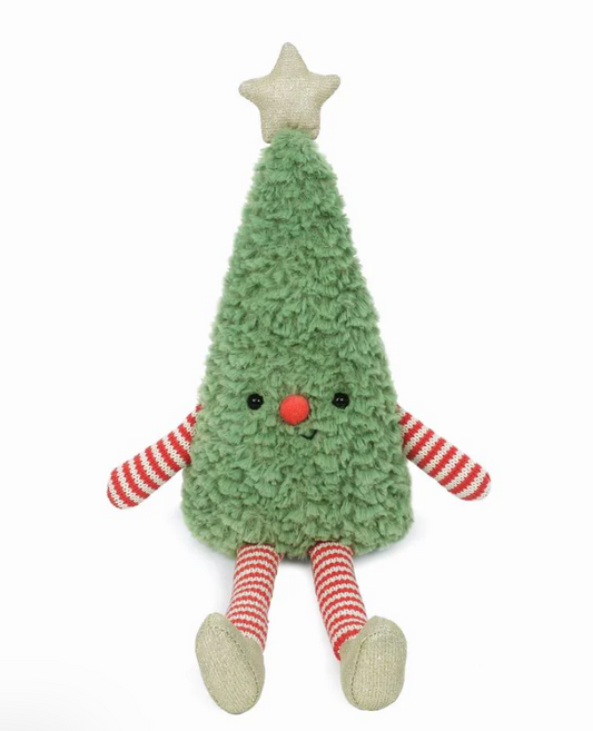 Plush Joyful Tree Green
