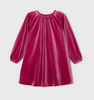 Magenta Sparkle Velour Dress