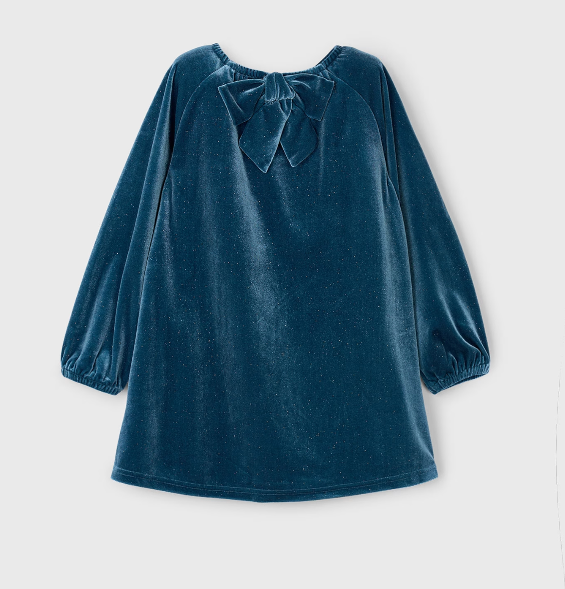 Ocean Sparkle Velour Dress