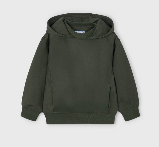 Hunter Green Solid Hoodie