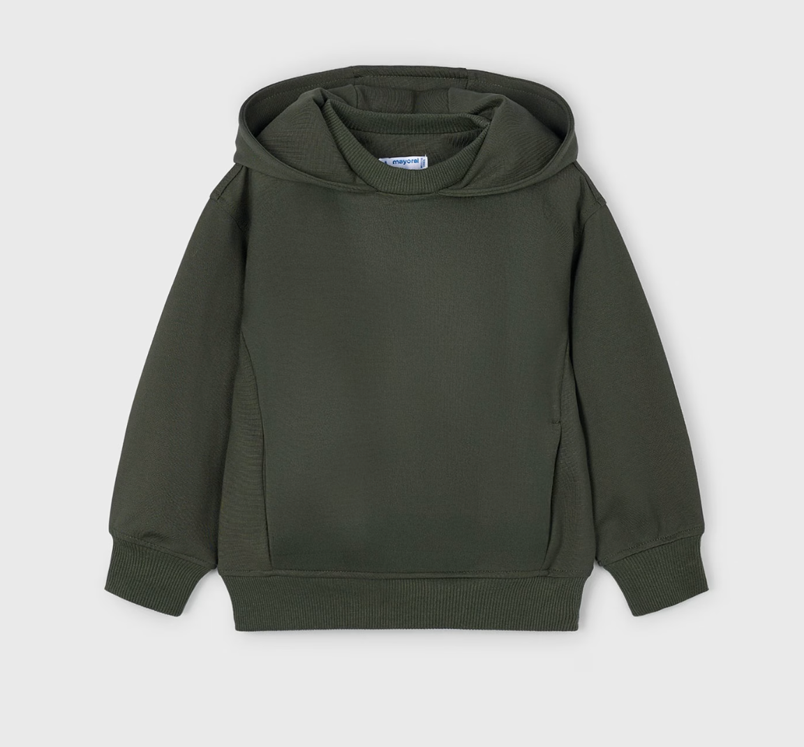 Hunter Green Solid Hoodie