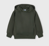 Hunter Green Solid Hoodie
