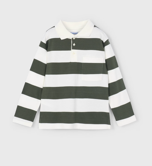 Olive Green Rugby Shirt