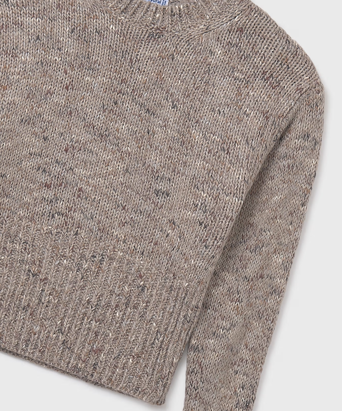 Brown Marled Sweater