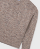 Brown Marled Sweater