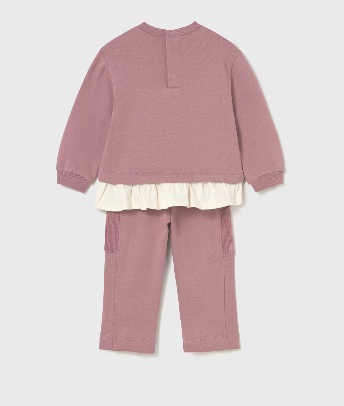 Orchid Teddy Bear Sweats Set