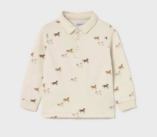 Horses Pullover Top