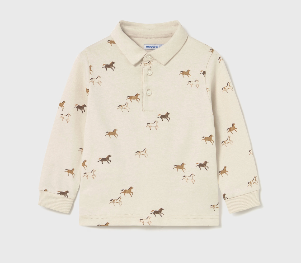 Horses Pullover Top
