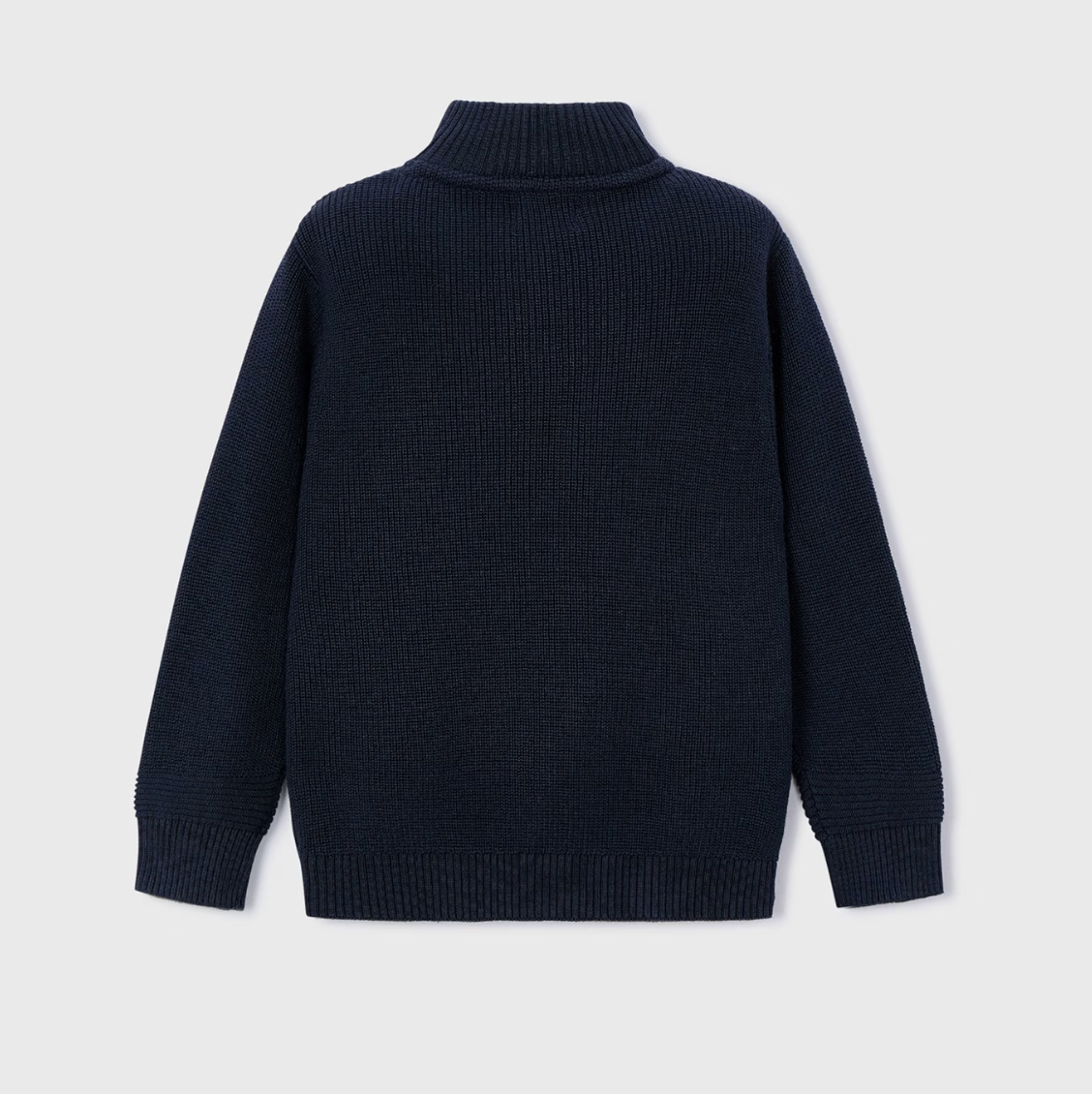 Navy 1/4 Zip Sweater