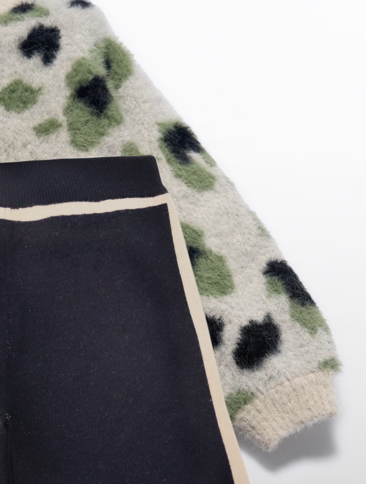 Camo Leopard Knit Set